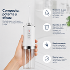 Irrigador Bucal Portátil de Limpieza Profunda